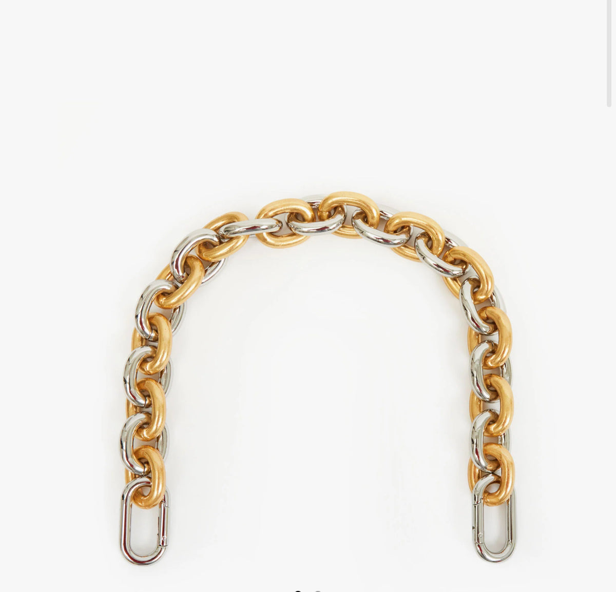Clare V Shortie Strap - Vintage Gold & Silver – HAMILTON 