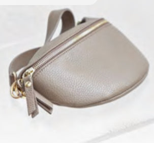 Leather Fanny Handbag