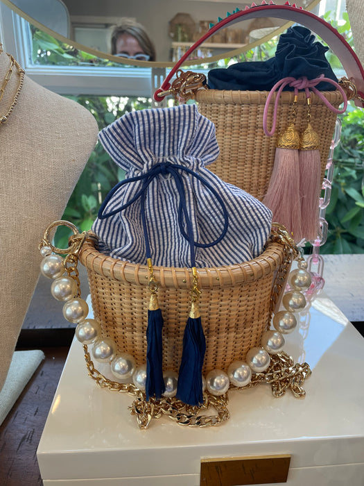 Small Nantucket Basket Handbag