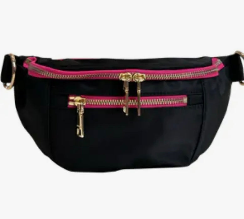 Nylon Crossbody Handbag