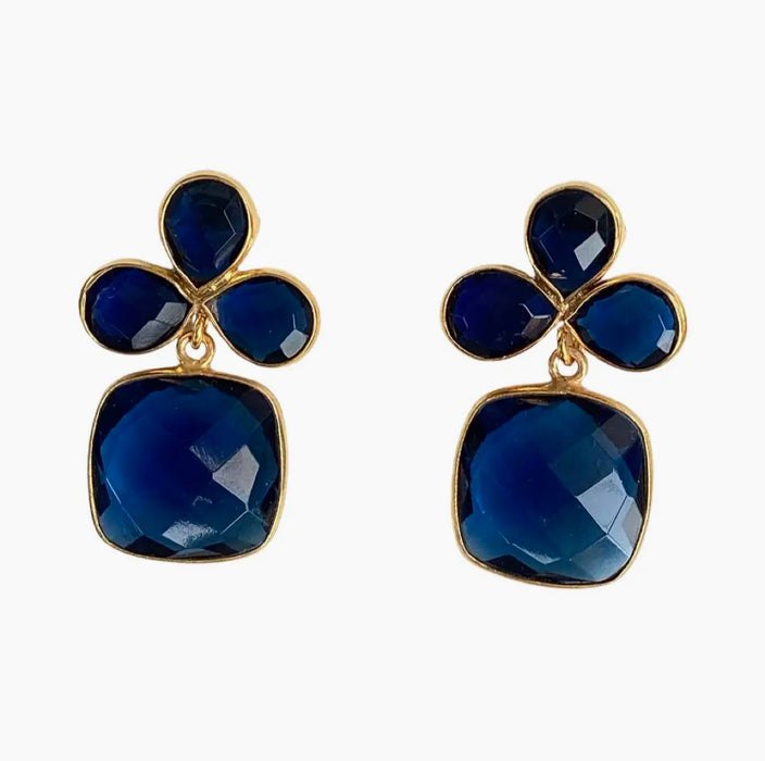 Dabney Sapphire Drop Earrings