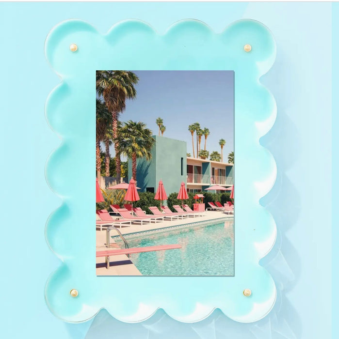 Scalloped Acrylic Frame