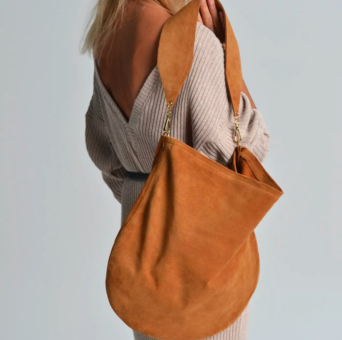 Ana Koutsi Anna Hobo Handbag - Caramel