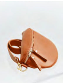 Leather Fanny Handbag