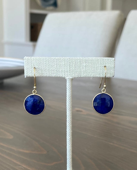 Gemstone Drop Earrings